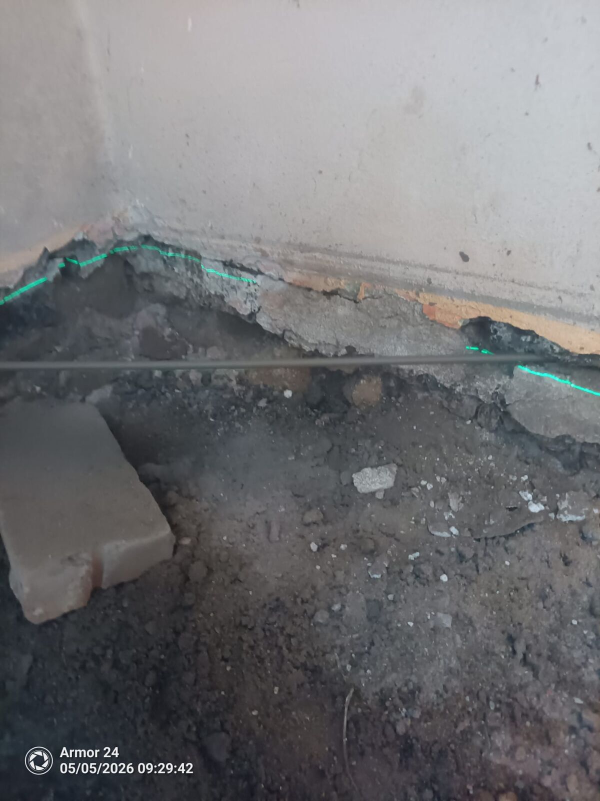 Sanace kamenného zdiva, Říčany – Diamantové lano – foto 1