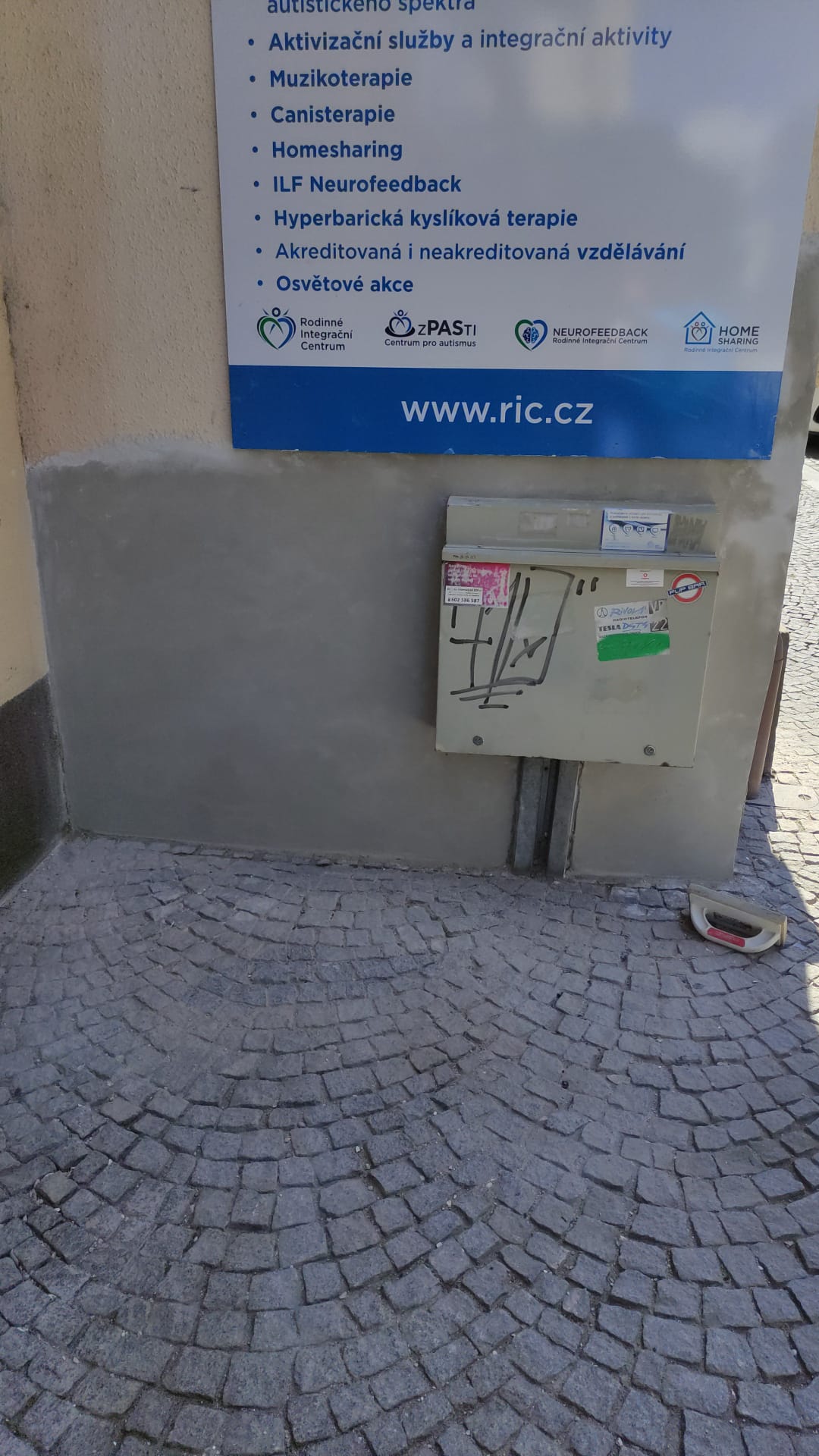 Výměna omítky za sanační, Pardubice – Sanační omítky